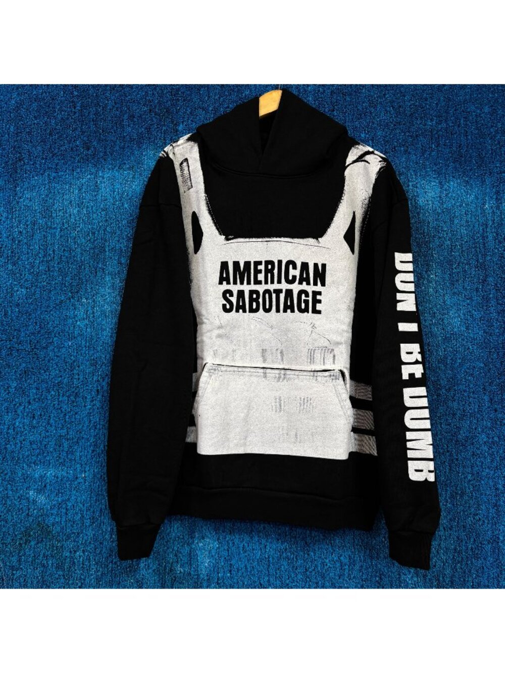 ASAP Rocky x AWGE American Sabotage Dont Be Dumb Hoodie L